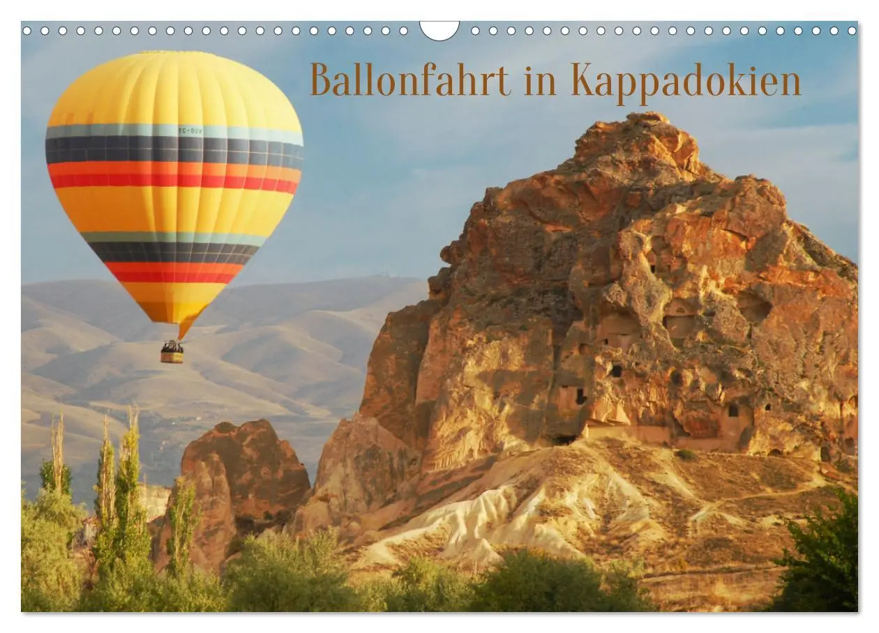 Cover: 9783457537503 | Ballonfahrt in Kappadokien (Wandkalender 2026 DIN A3 quer),...