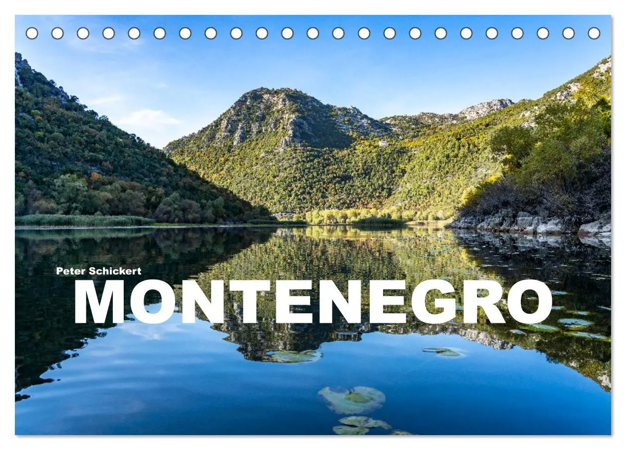 Cover: 9783457607503 | Montenegro (Tischkalender 2026 DIN A5 quer), CALVENDO Monatskalender