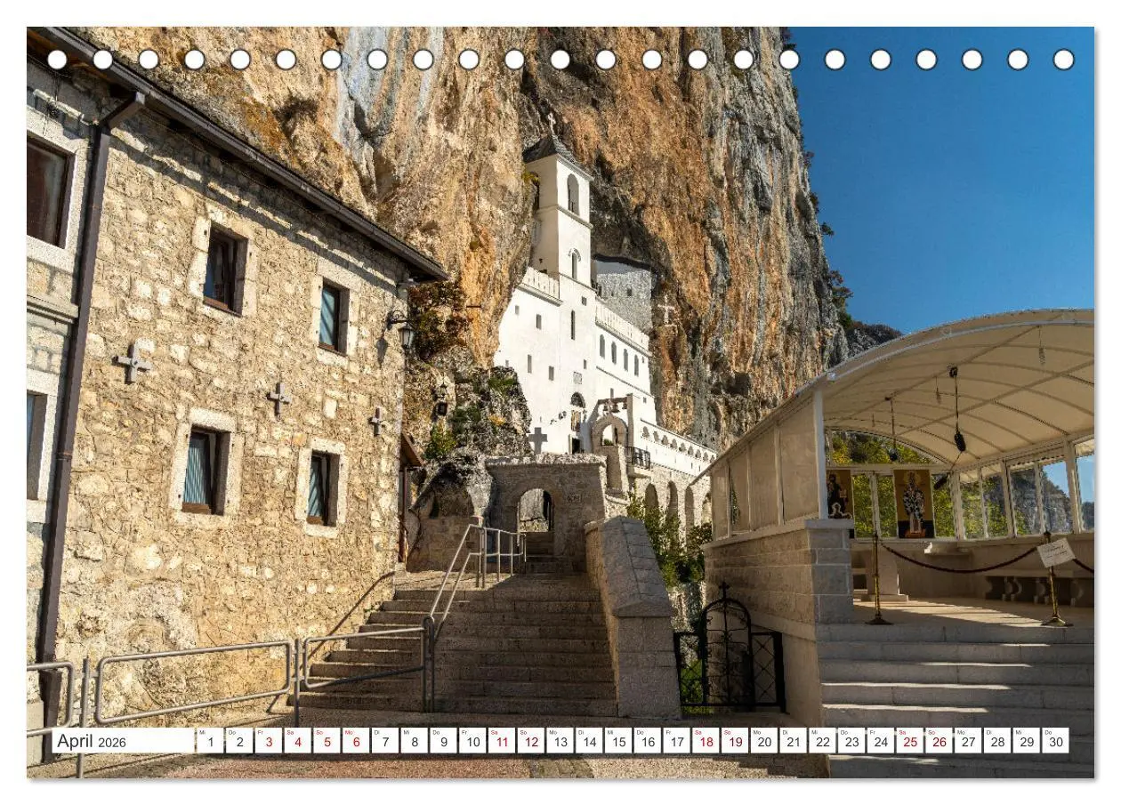 Bild: 9783457607503 | Montenegro (Tischkalender 2026 DIN A5 quer), CALVENDO Monatskalender