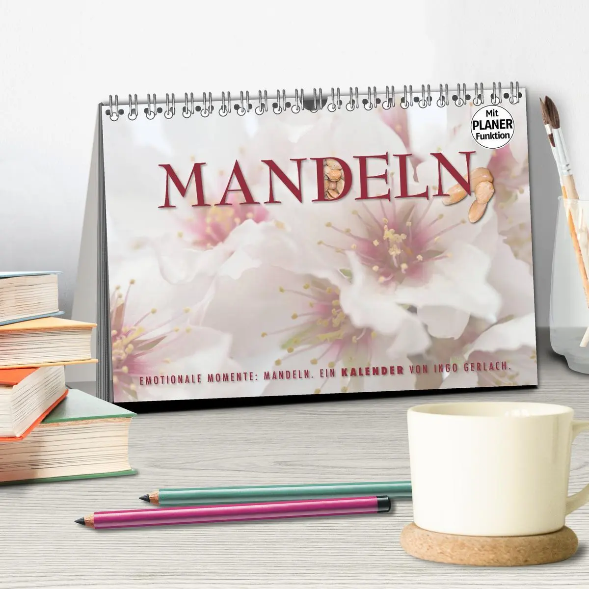 Bild: 9783516007503 | Emotionale Momente: Mandeln (Tischkalender 2026 DIN A5 quer),...