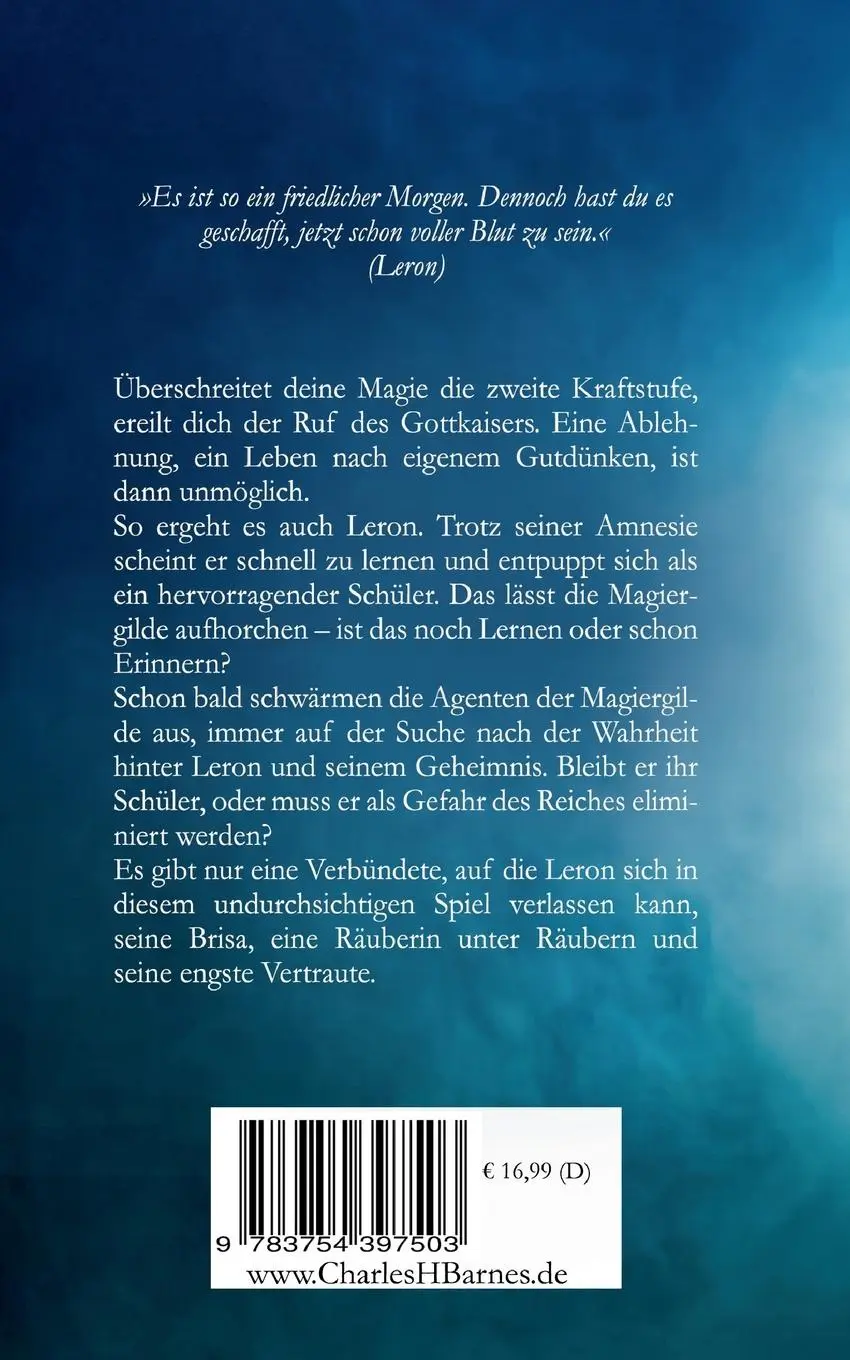 Rückseite: 9783754397503 | Die Bücher des Lebens | Die Pflicht eines Magiers | Charles H. Barnes