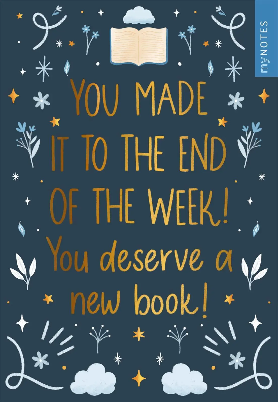 Bild: 4014489137603 | myNOTES Papeterie: Notizheft You made it to the end of the week!...