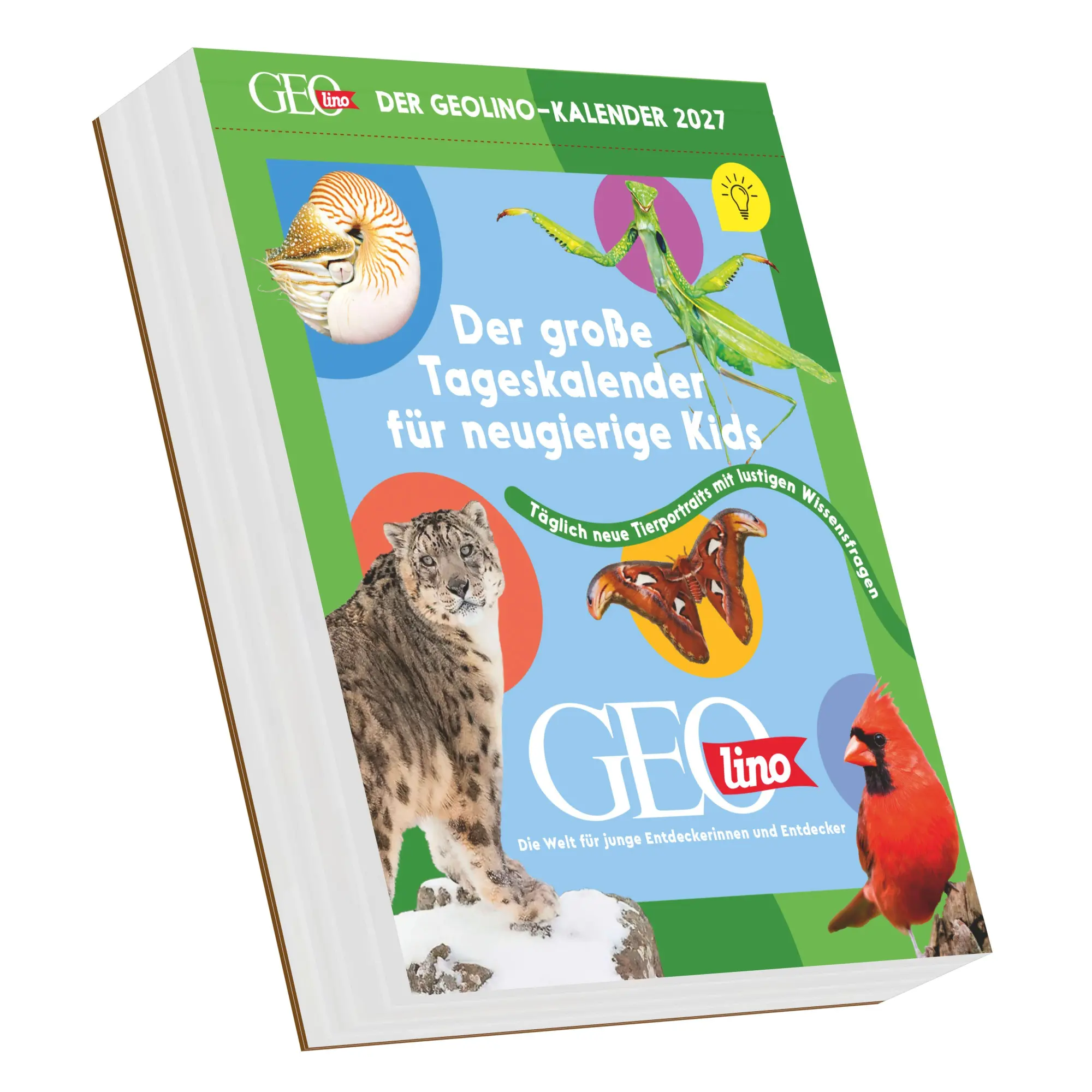 Cover: 4069095017603 | Der GEOlino-Kalender 2027 | Neumann Verlage GmbH &amp; Co KG | Kalender