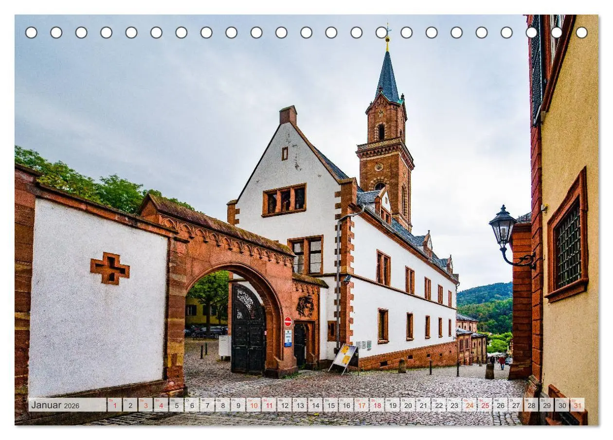 Bild: 9783457767603 | Weinheim Impressionen (Tischkalender 2026 DIN A5 quer), CALVENDO...