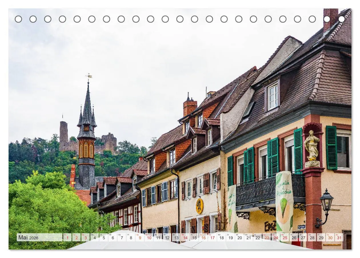 Bild: 9783457767603 | Weinheim Impressionen (Tischkalender 2026 DIN A5 quer), CALVENDO...