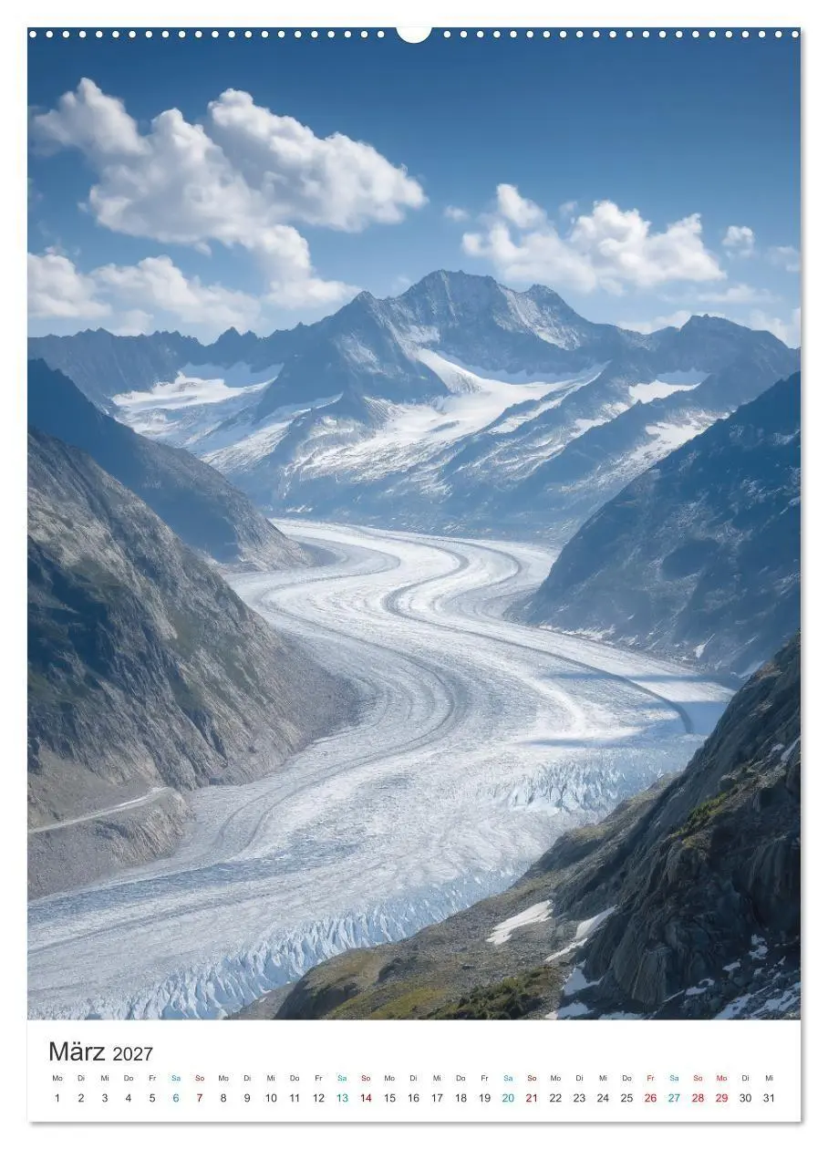 Bild: 9783516787603 | Berge im Wandel (Wandkalender 2027 DIN A2 hoch), CALVENDO...