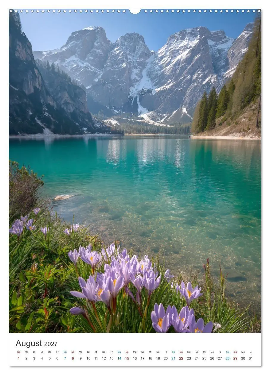 Bild: 9783516787603 | Berge im Wandel (Wandkalender 2027 DIN A2 hoch), CALVENDO...
