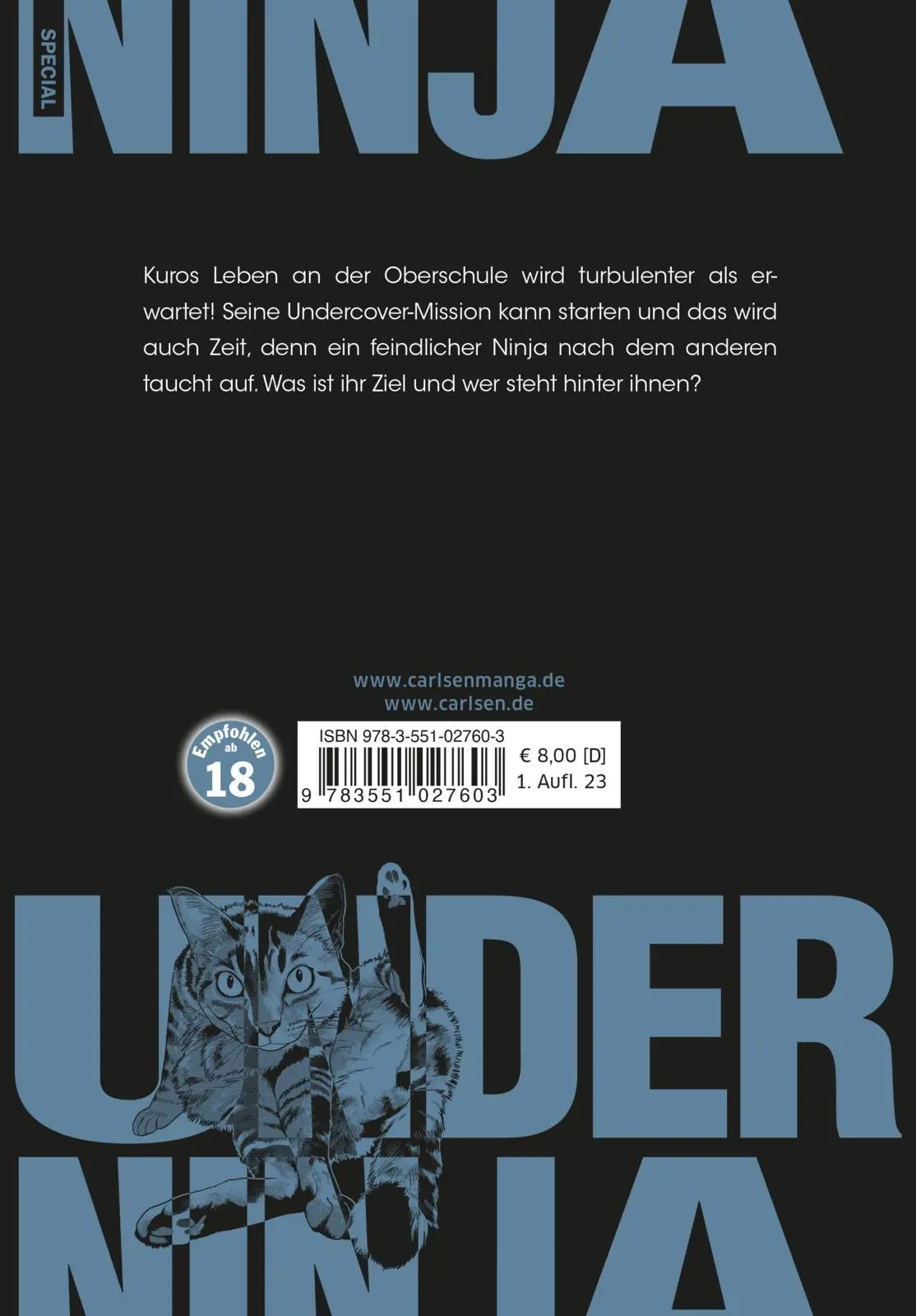 Rückseite: 9783551027603 | Under Ninja 4 | Kengo Hanazawa | Taschenbuch | Under Ninja | 192 S.