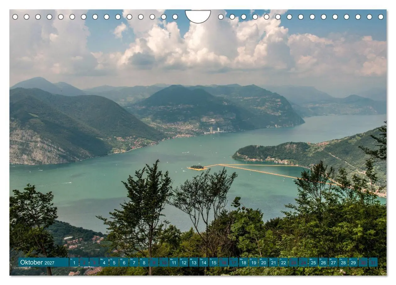 Bild: 9783569497603 | Iseo-See (Wandkalender 2027 DIN A4 quer), CALVENDO Monatskalender