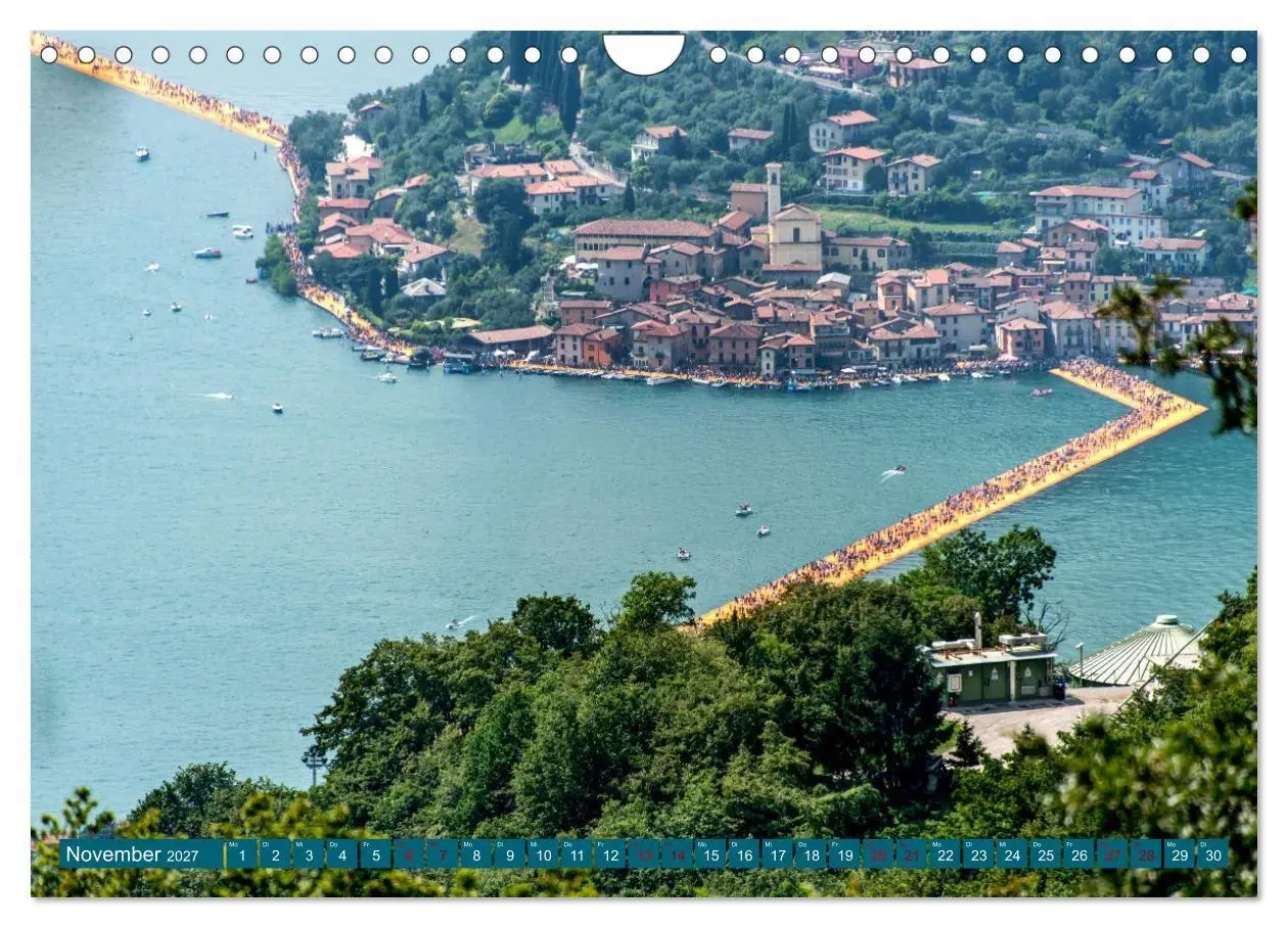Bild: 9783569497603 | Iseo-See (Wandkalender 2027 DIN A4 quer), CALVENDO Monatskalender