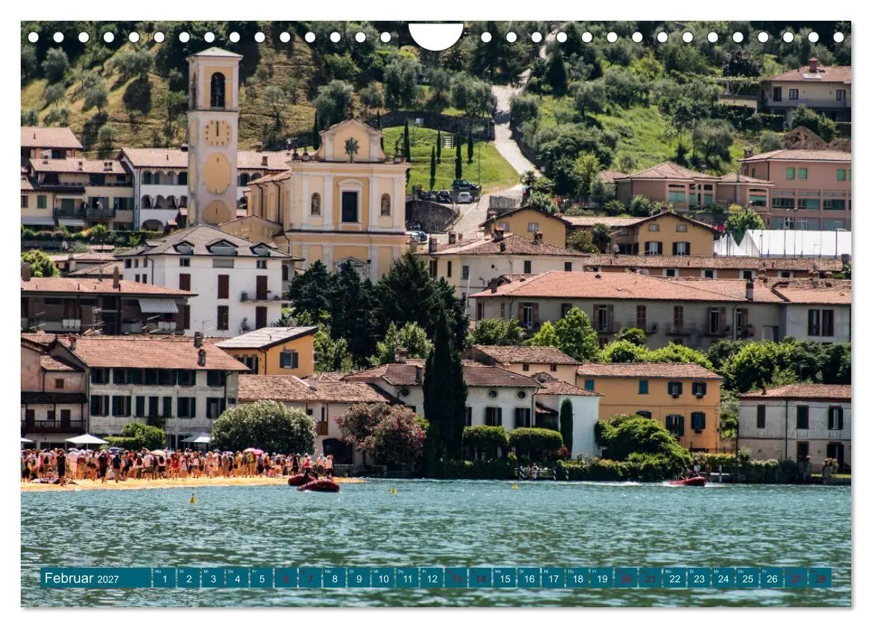 Bild: 9783569497603 | Iseo-See (Wandkalender 2027 DIN A4 quer), CALVENDO Monatskalender