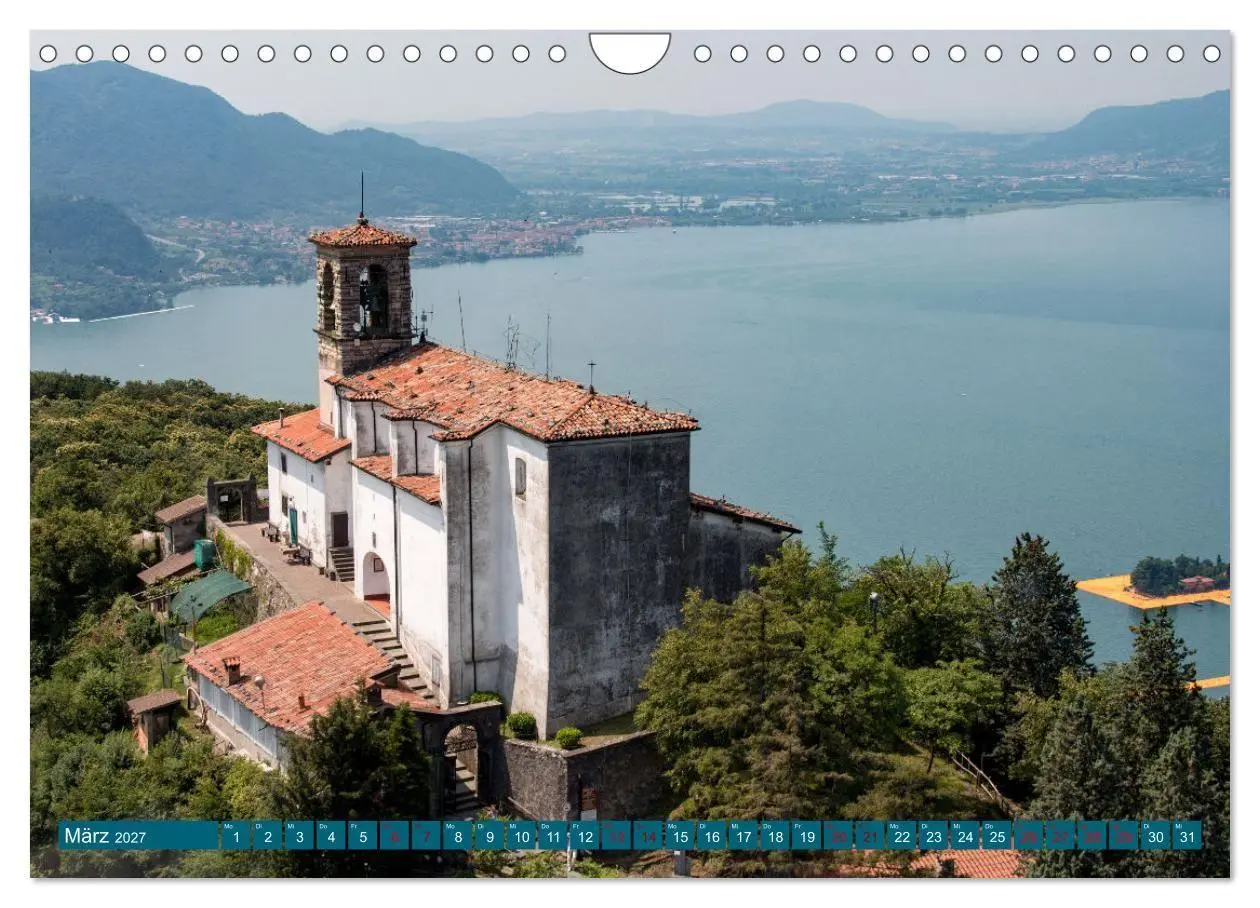 Bild: 9783569497603 | Iseo-See (Wandkalender 2027 DIN A4 quer), CALVENDO Monatskalender