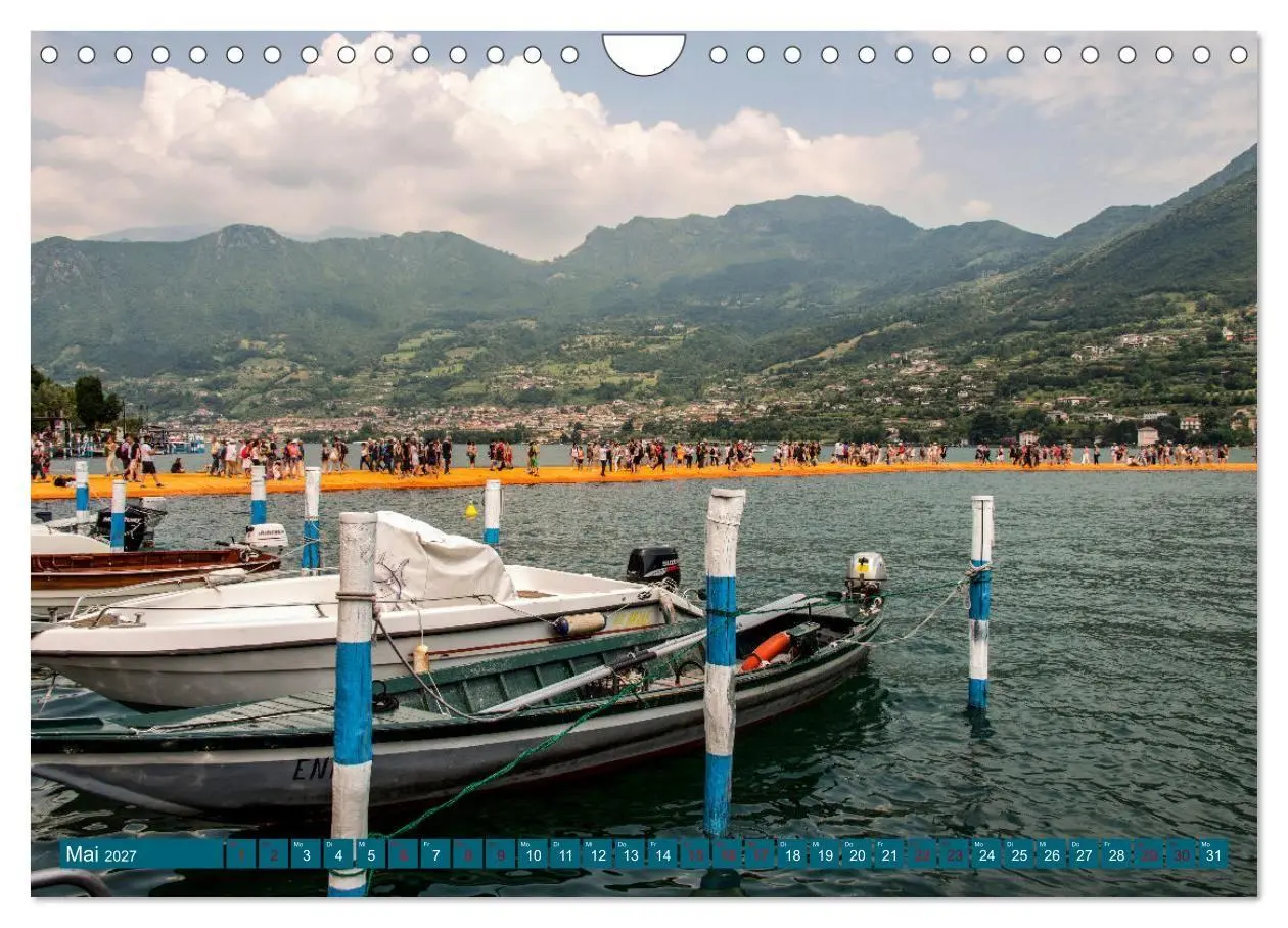 Bild: 9783569497603 | Iseo-See (Wandkalender 2027 DIN A4 quer), CALVENDO Monatskalender