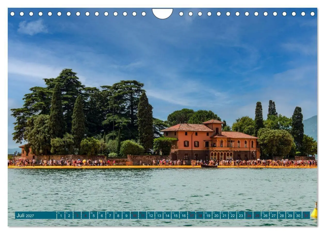 Bild: 9783569497603 | Iseo-See (Wandkalender 2027 DIN A4 quer), CALVENDO Monatskalender