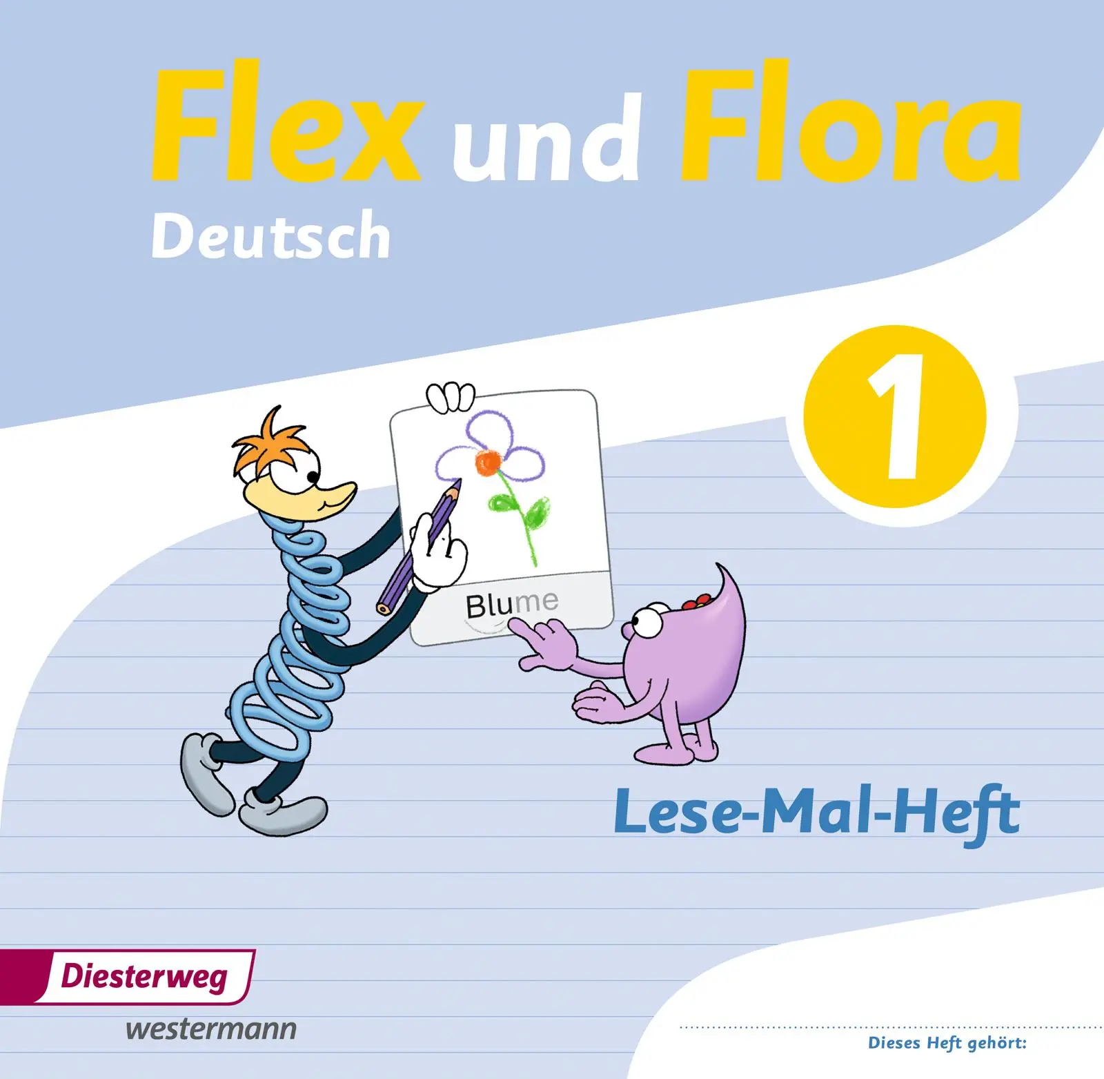 Cover: 9783425147703 | Flex und Flora 1. Lese-Mal-Heft | Ausgabe 2013 | Heike Baligand | 2019