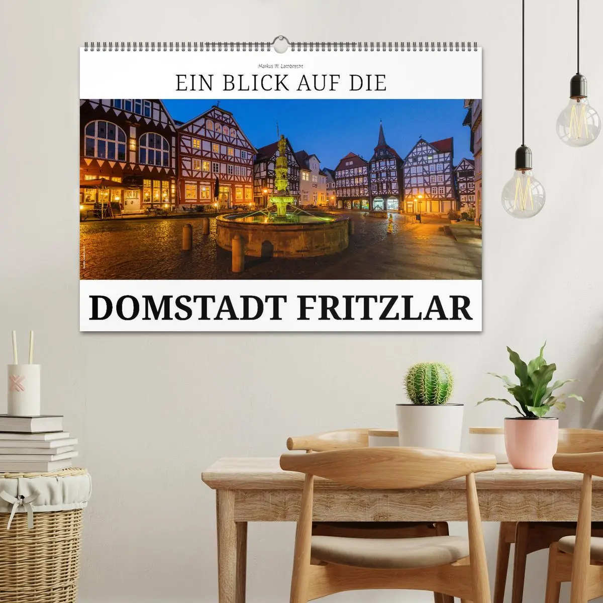 Bild: 9783516087703 | Ein Blick auf Fritzlar (Wandkalender 2026 DIN A2 quer), CALVENDO...