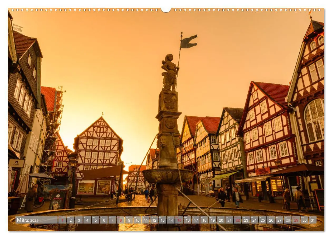 Bild: 9783516087703 | Ein Blick auf Fritzlar (Wandkalender 2026 DIN A2 quer), CALVENDO...