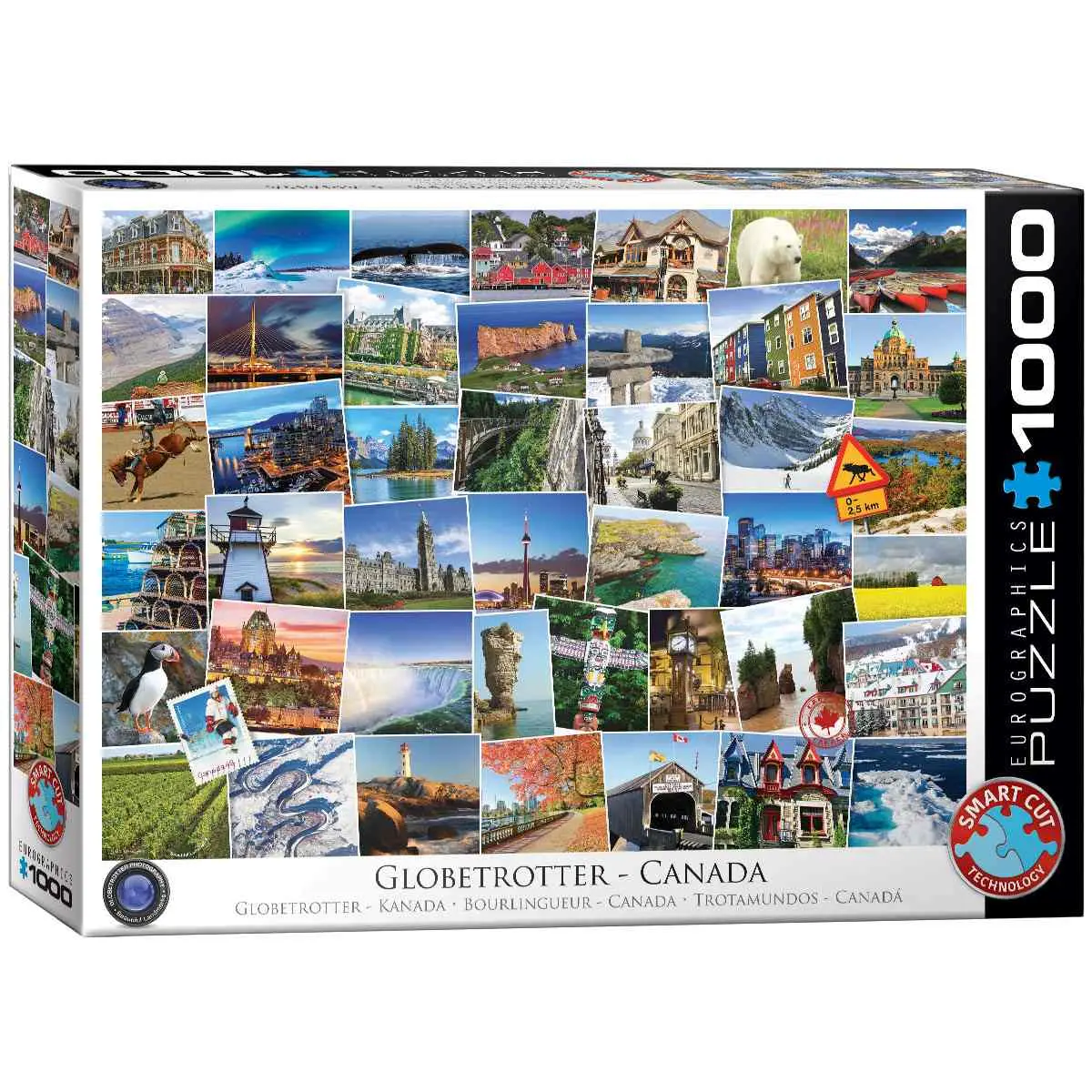 Cover: 628136607803 | Globetrotter Canada | Puzzle | Deutsch | 2018 | Eurographics s.r.o