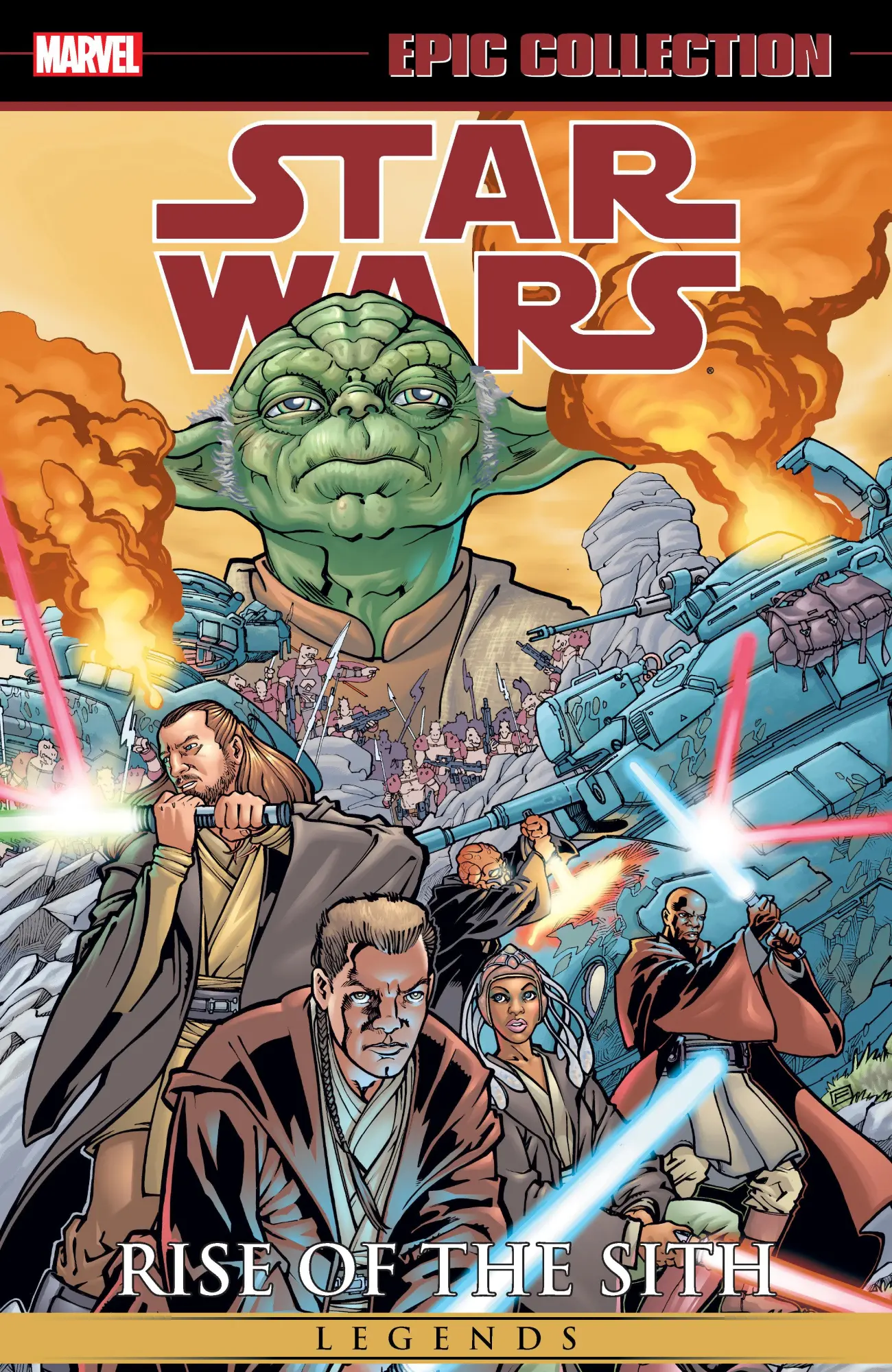 Cover: 9781302957803 | Star Wars Legends Epic Collection: Rise of the Sith Vol. 1 [New...