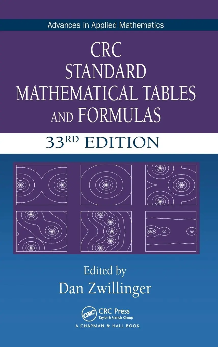 Cover: 9781498777803 | CRC Standard Mathematical Tables and Formulas | Daniel Zwillinger