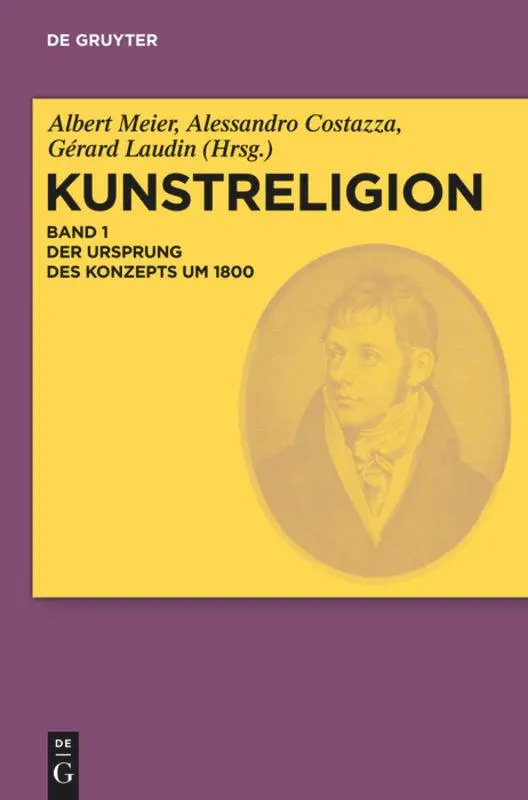 Cover: 9783110217803 | Der Ursprung des Konzepts um 1800 | Albert Meier (u. a.) | Buch | 2010