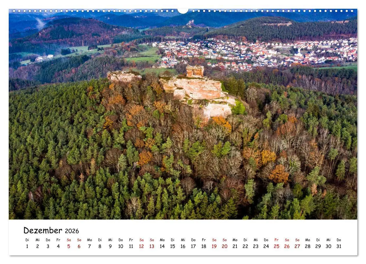 Bild: 9783457297803 | Pfälzer Burgen (Wandkalender 2026 DIN A2 quer), CALVENDO...