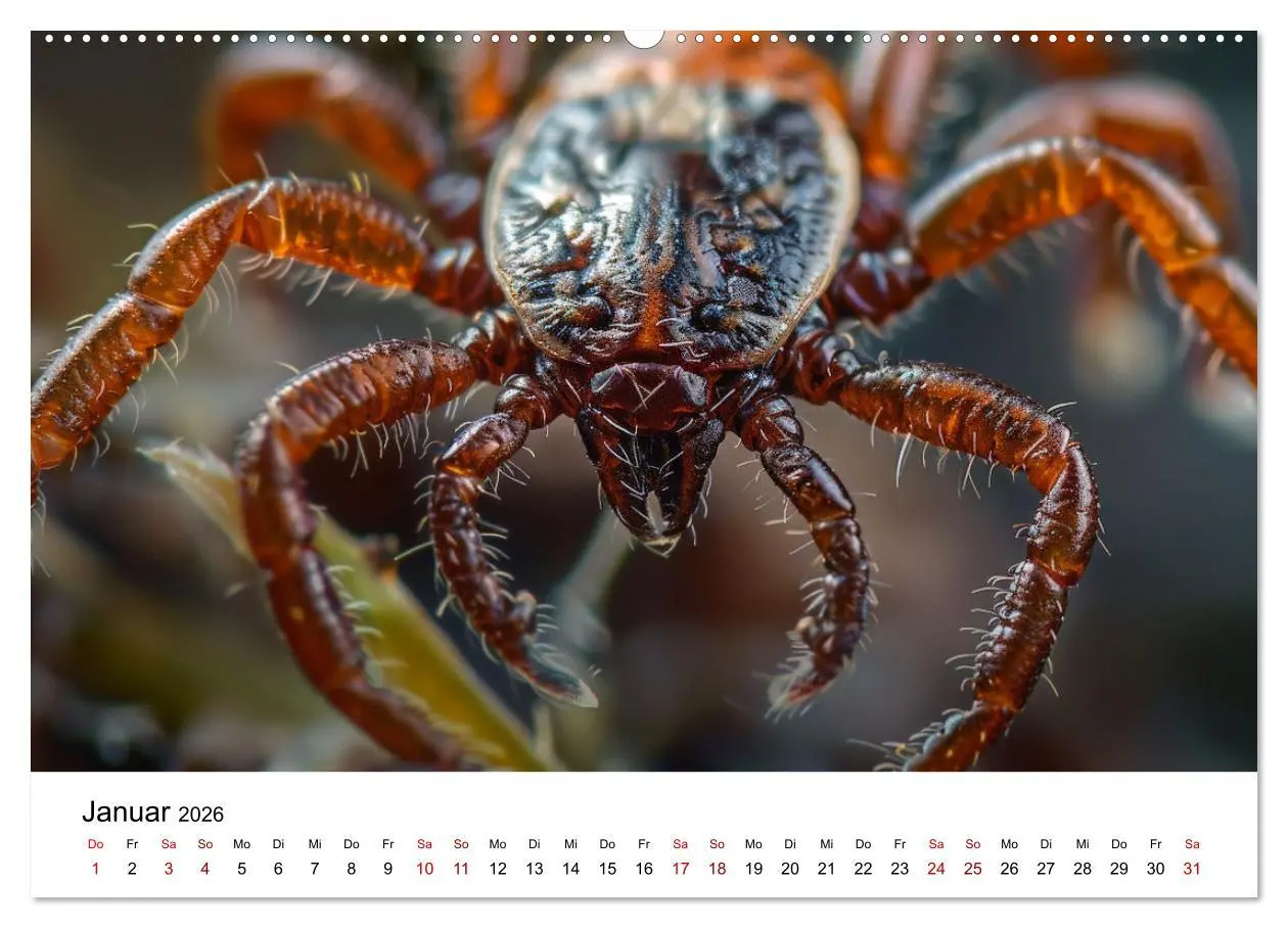 Bild: 9783457437803 | Insekten hautnah (Wandkalender 2026 DIN A2 quer), CALVENDO...