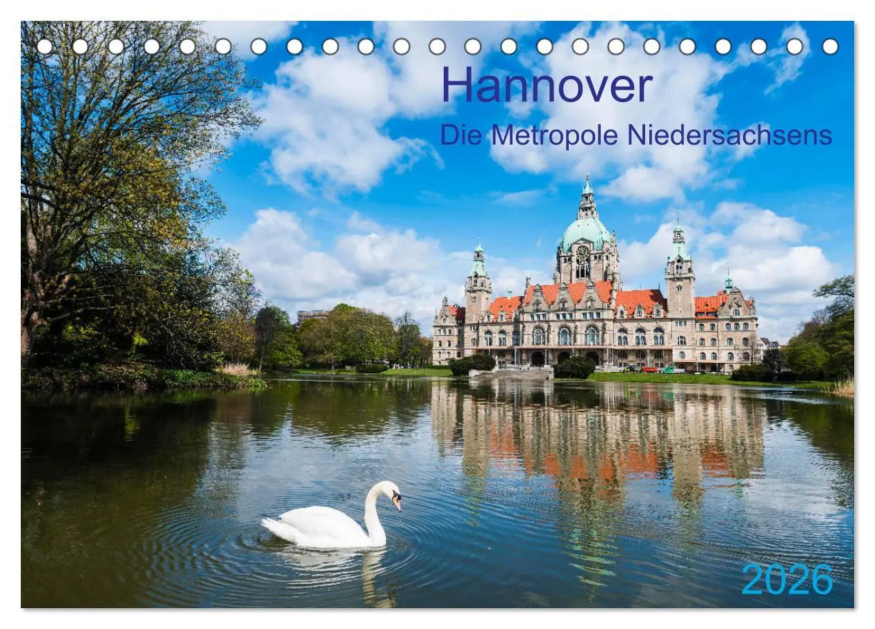 Cover: 9783457677803 | Hannover Die Metropole Niedersachsens (Tischkalender 2026 DIN A5...