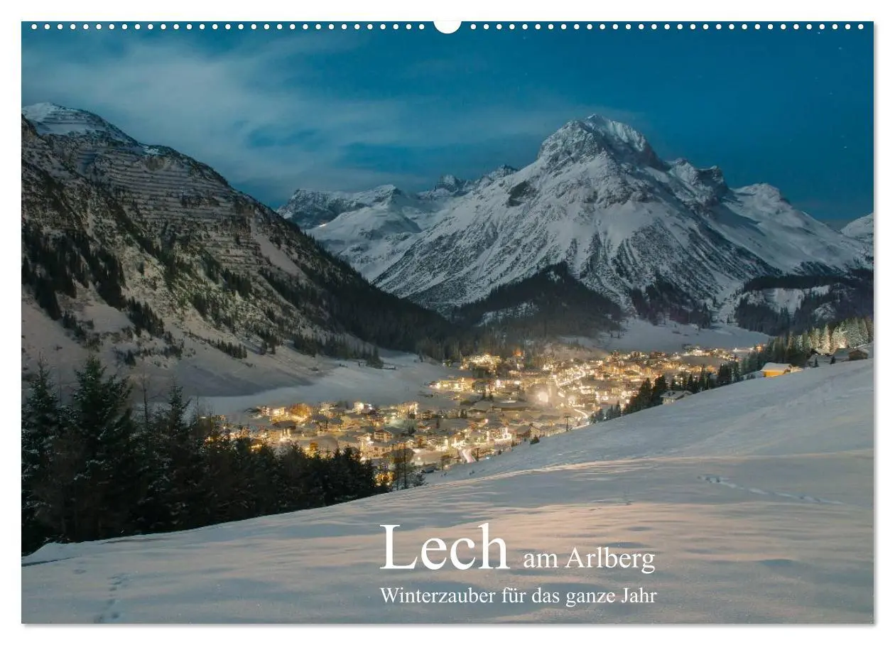 Cover: 9783457817803 | Lech am Arlberg - Winterzauber für das ganze Jahr (Wandkalender...