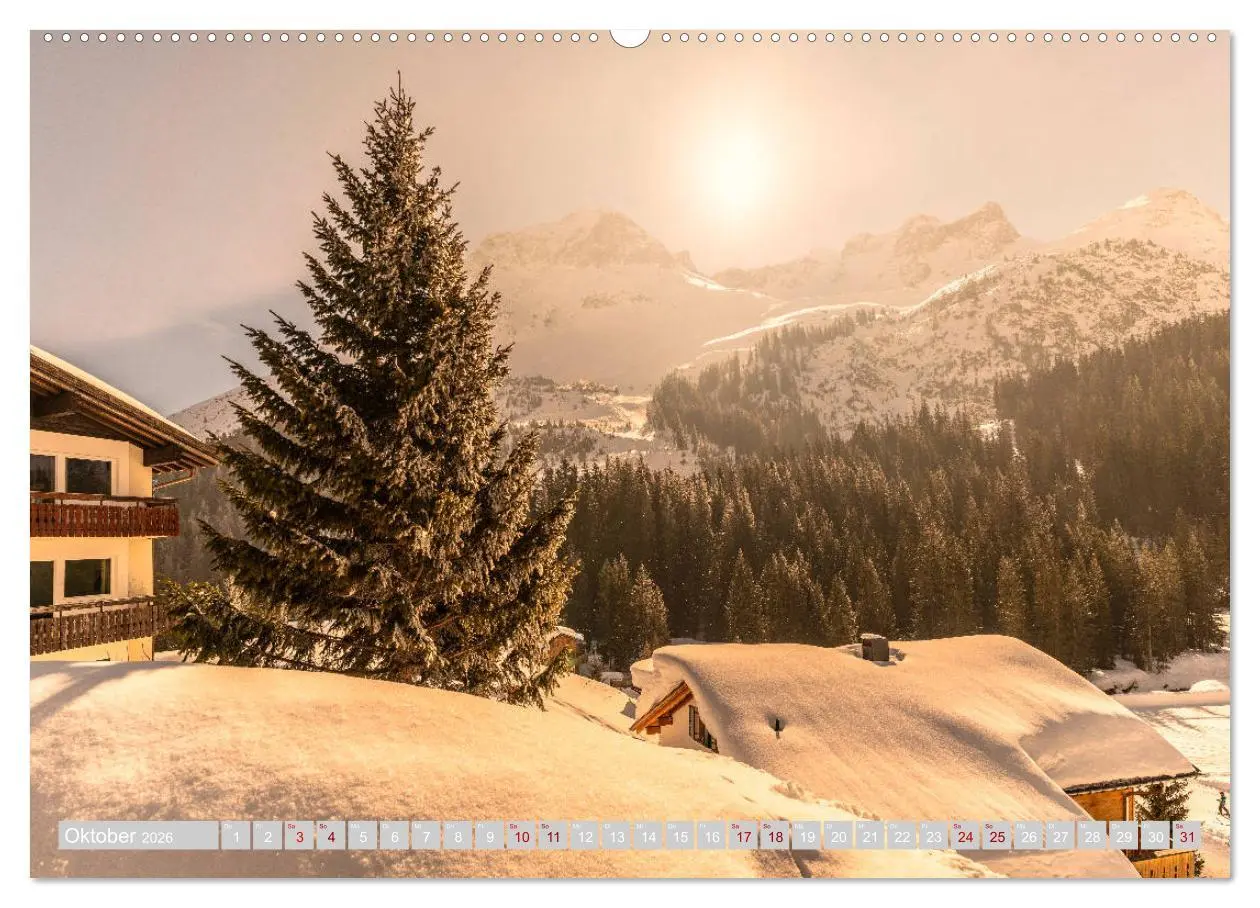 Bild: 9783457817803 | Lech am Arlberg - Winterzauber für das ganze Jahr (Wandkalender...