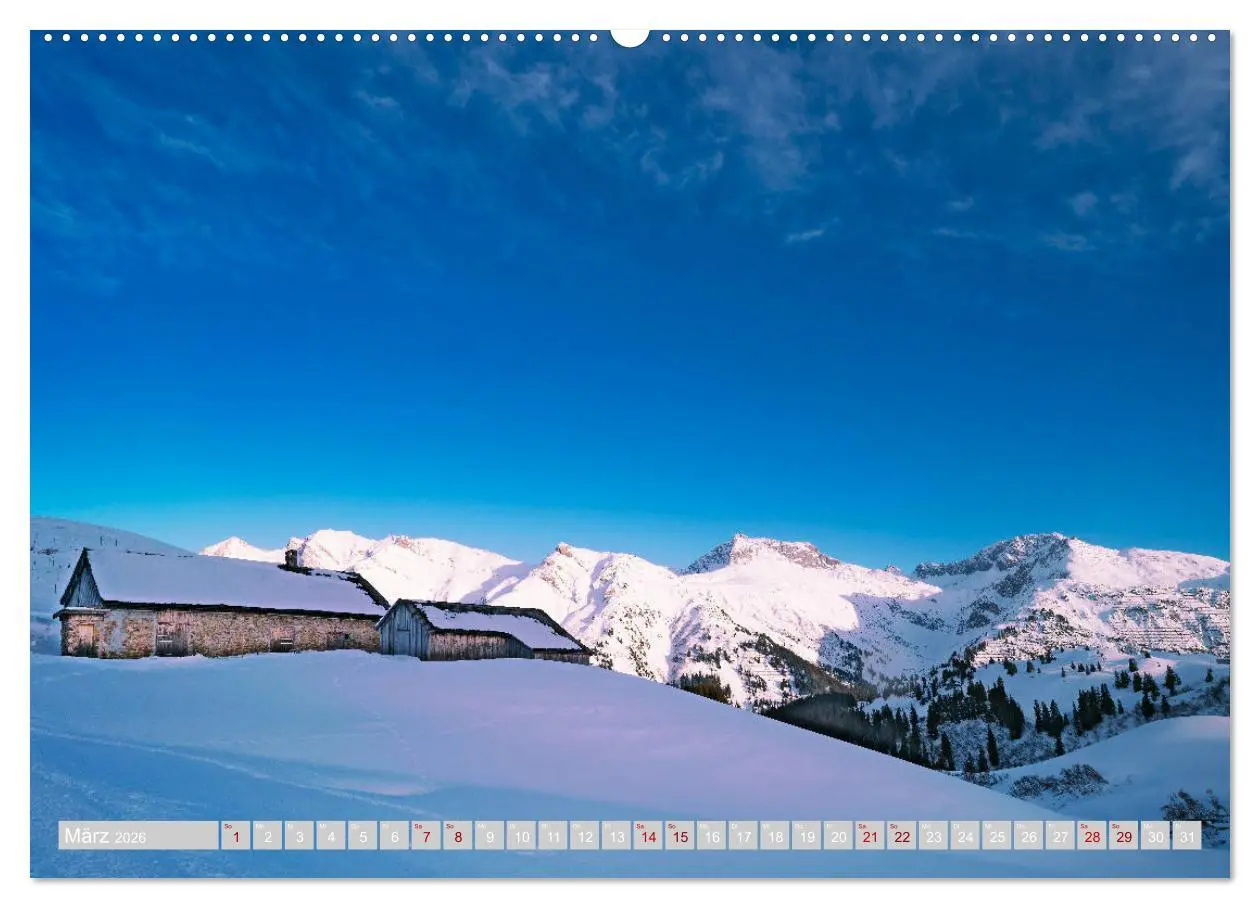 Bild: 9783457817803 | Lech am Arlberg - Winterzauber für das ganze Jahr (Wandkalender...