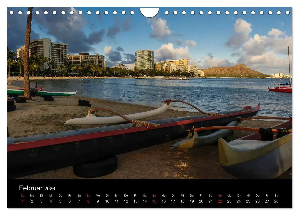 Bild: 9783516147803 | Hawaii - Oahu - Maui (Wandkalender 2026 DIN A4 quer), CALVENDO...