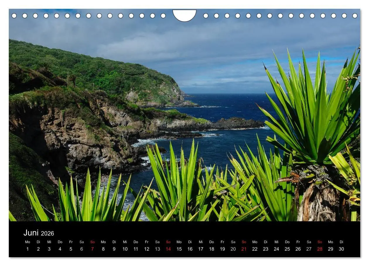 Bild: 9783516147803 | Hawaii - Oahu - Maui (Wandkalender 2026 DIN A4 quer), CALVENDO...