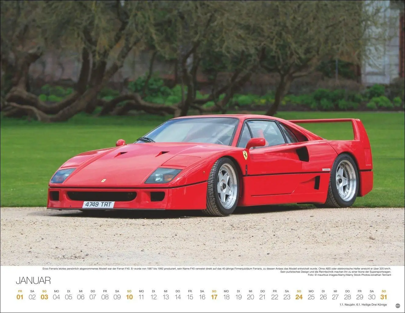 Bild: 9783756417803 | Legendäre Autos Posterkalender 2027 | Heye | Kalender | Spiralbindung
