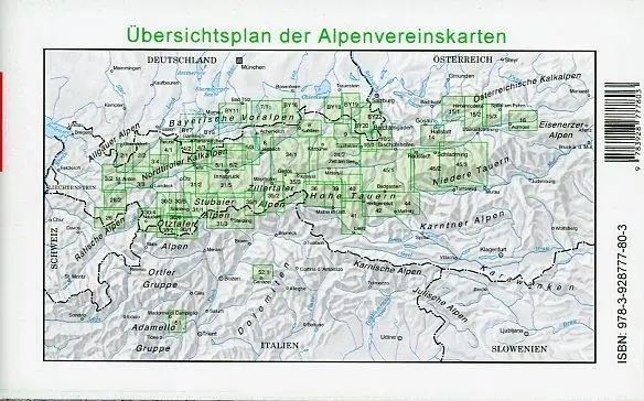 Bild: 9783928777803 | DAV Alpenvereinskarte 45/1 Niedere Tauern I. 1 : 50 000 Wegmarkierung