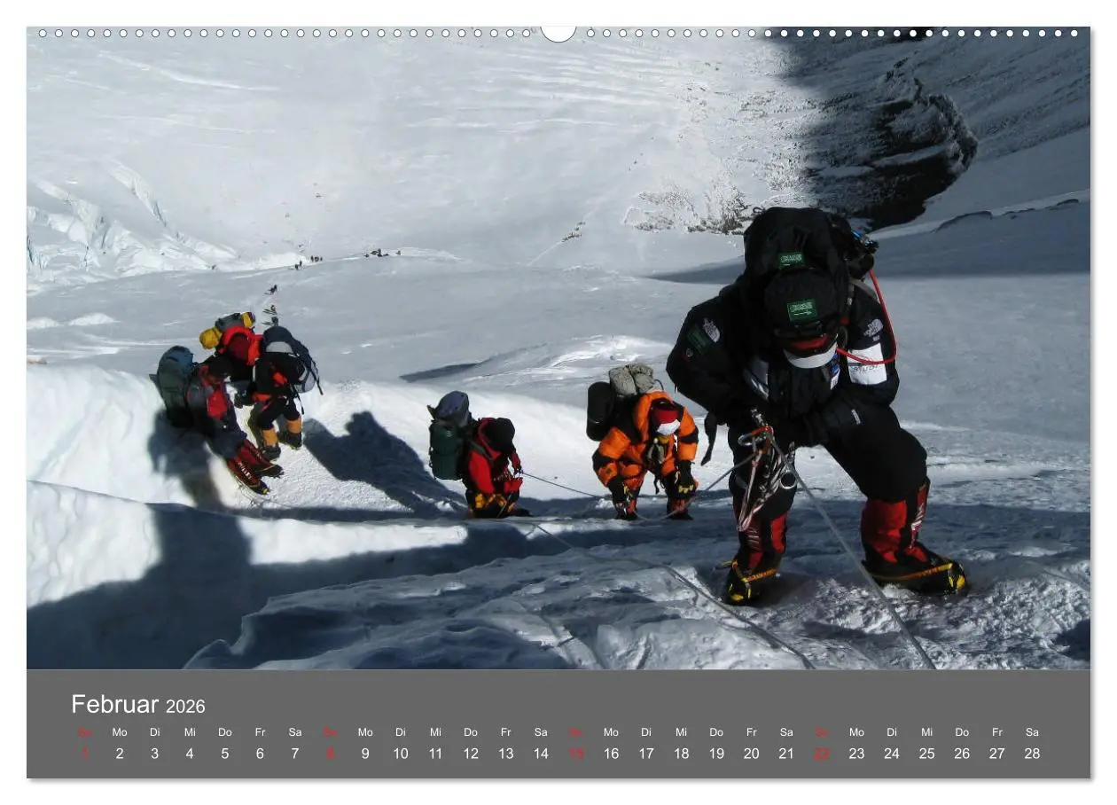 Bild: 9783457807903 | Bergsteigen - Extremsport am Limit (Wandkalender 2026 DIN A2 quer),...
