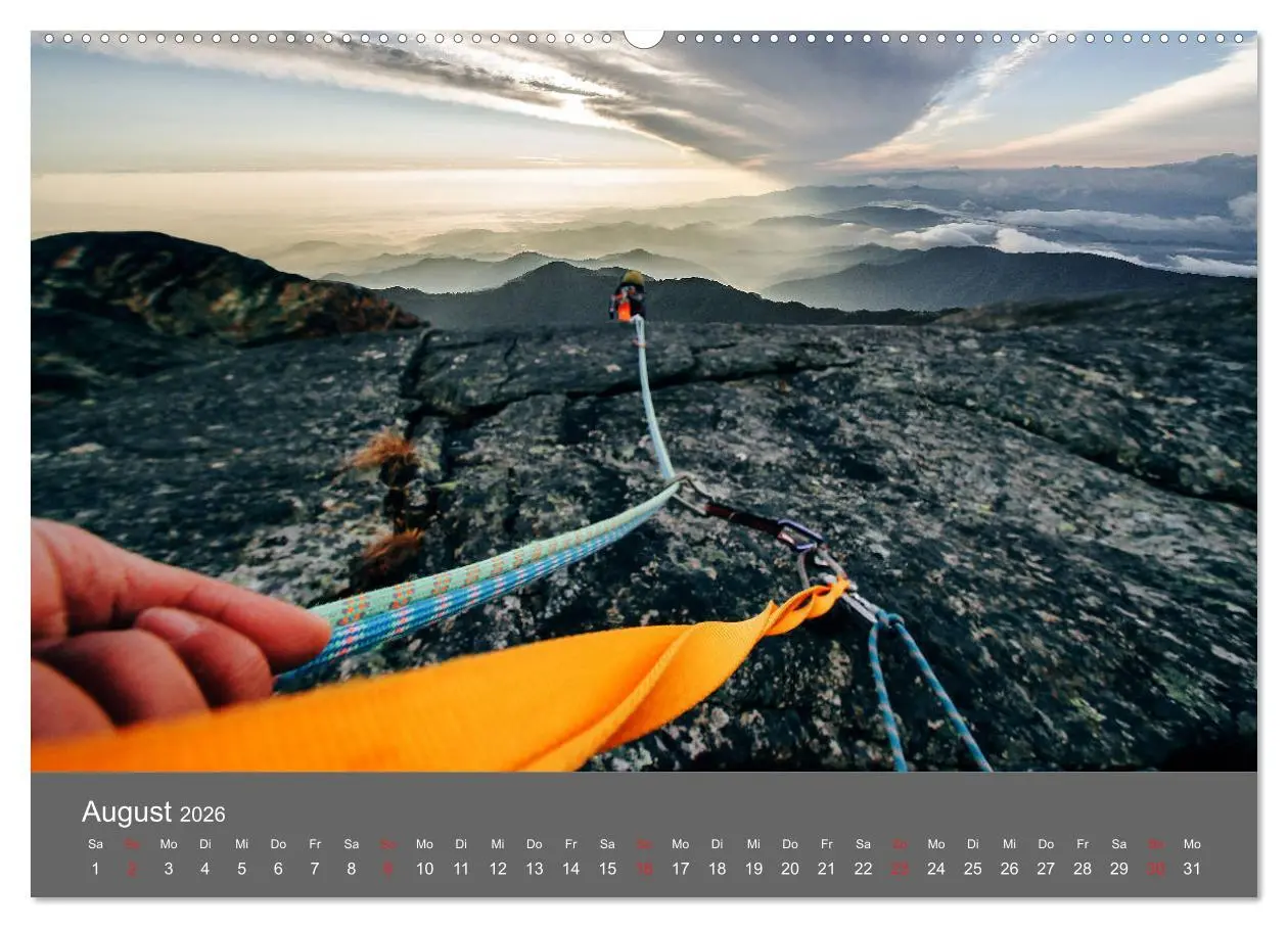 Bild: 9783457807903 | Bergsteigen - Extremsport am Limit (Wandkalender 2026 DIN A2 quer),...