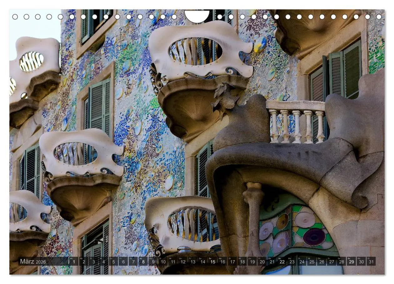 Bild: 9783516137903 | Barcelona - Von Gotik bis Modernisme (Wandkalender 2026 DIN A4...