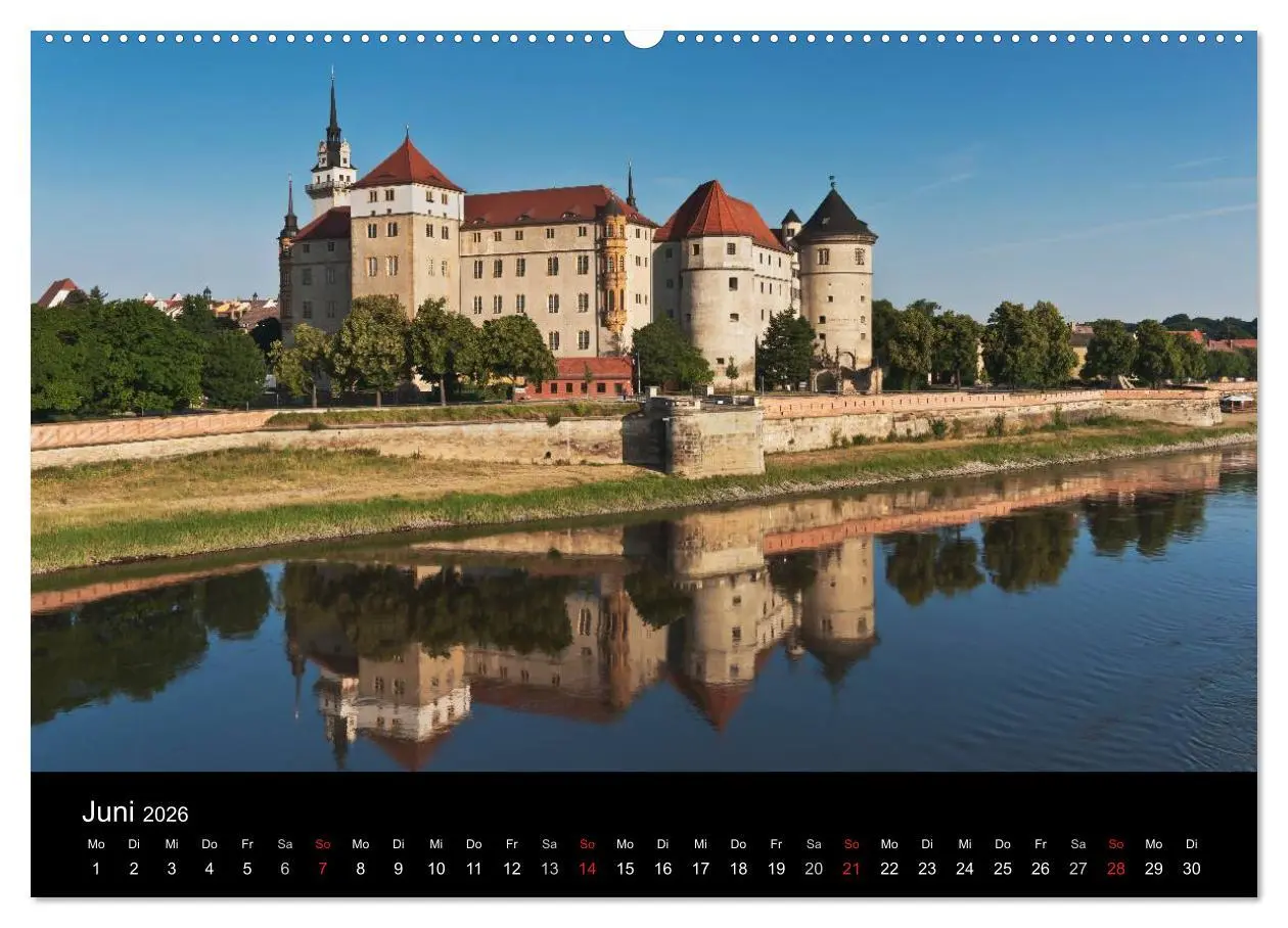 Bild: 9783516207903 | Sächsische Burgen und Schlösser (hochwertiger Premium Wandkalender...