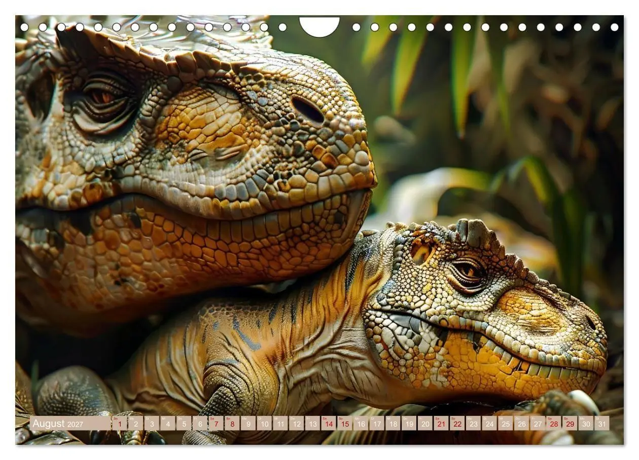 Bild: 9783569157903 | Dino-Babys (Wandkalender 2027 DIN A4 quer), CALVENDO Monatskalender