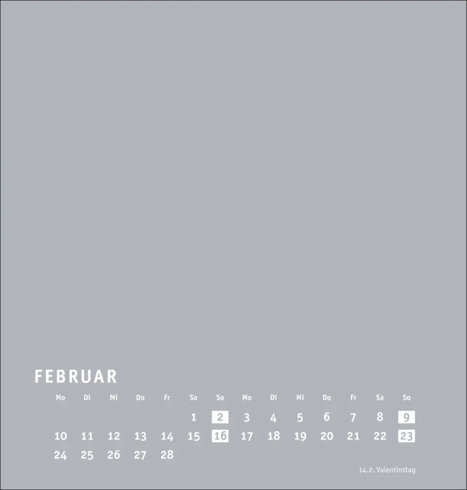 Bild: 9783756407903 | Premium-Bastelkalender silbergrau mittel 2025 | Kalender | Kalender