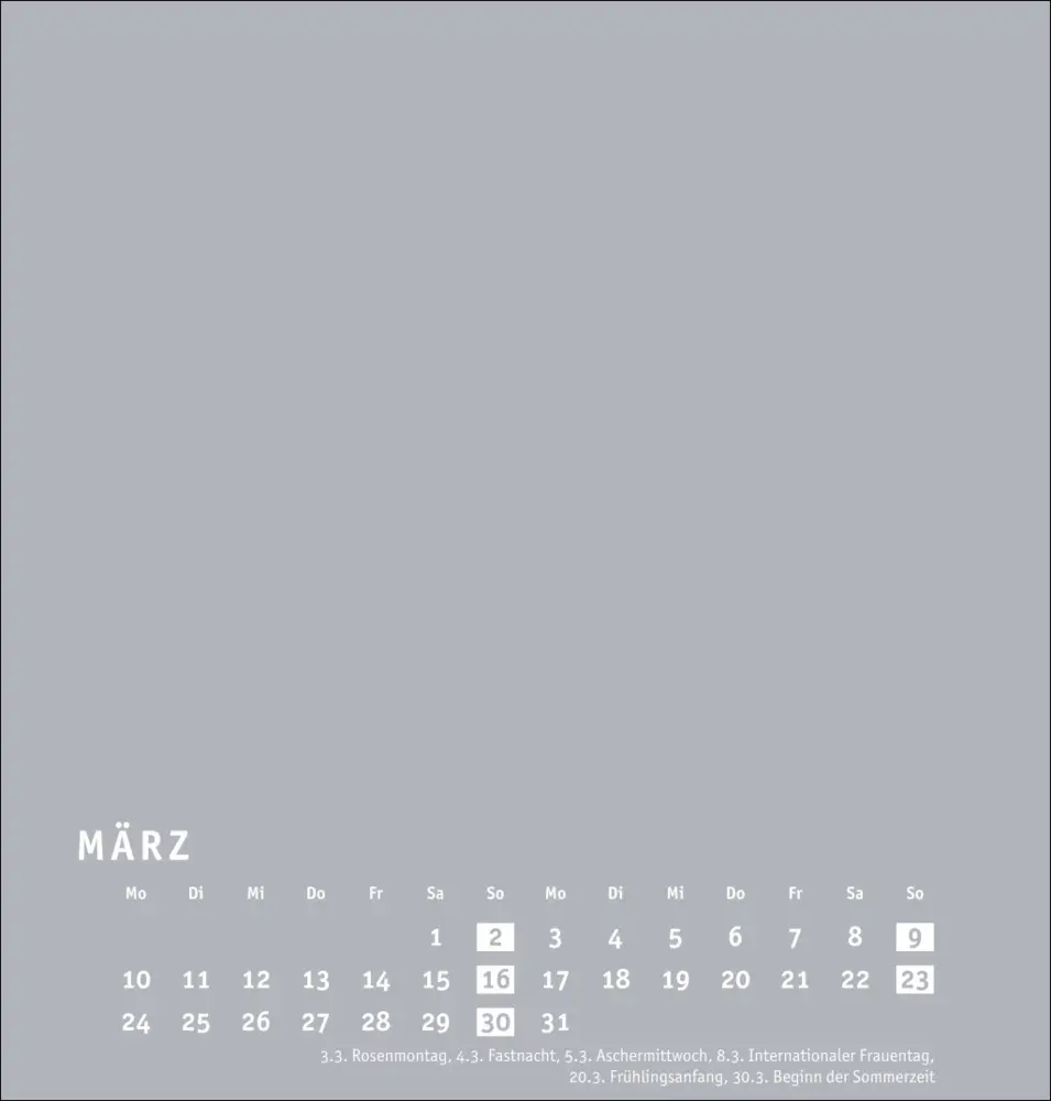 Bild: 9783756407903 | Premium-Bastelkalender silbergrau mittel 2025 | Kalender | Kalender