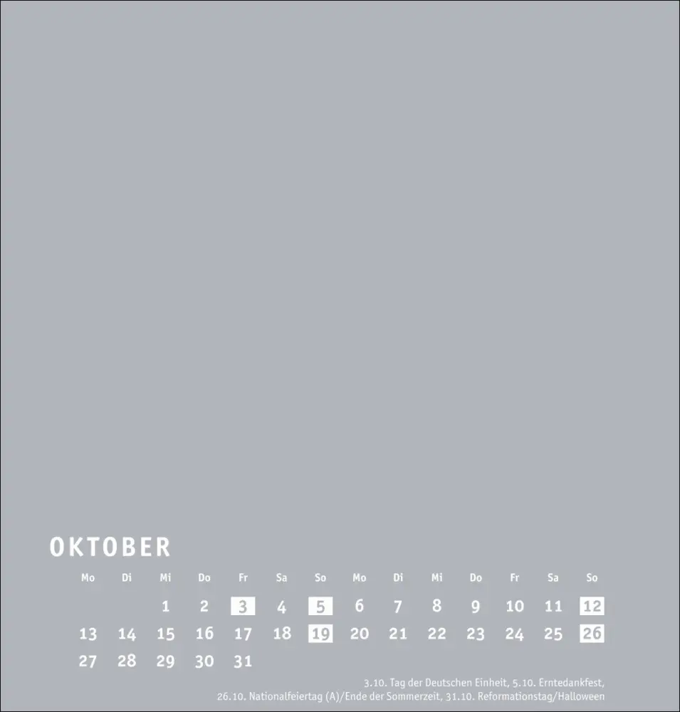 Bild: 9783756407903 | Premium-Bastelkalender silbergrau mittel 2025 | Kalender | Kalender