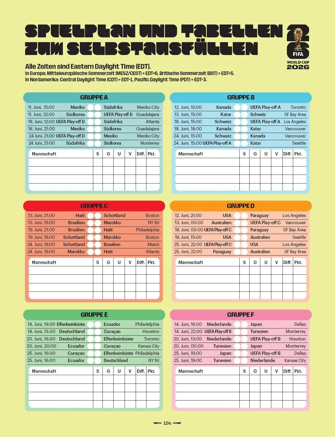 Bild: 9783833247903 | FIFA Fußball-Weltmeisterschaft 2026 - Das offizielle Buch | Radnedge