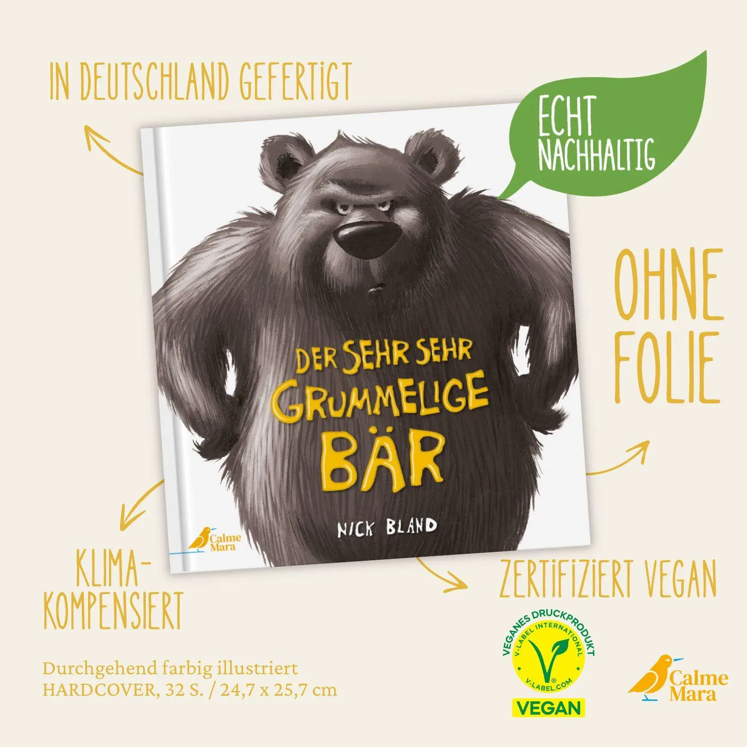 Bild: 9783948877903 | Der sehr sehr grummelige Bär | Nick Bland | Buch | 32 S. | Deutsch