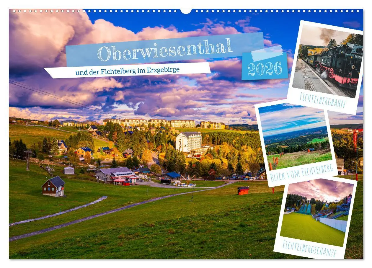 Cover: 9783457488003 | Oberwiesenthal und der Fichtelberg im Erzgebirge (Wandkalender 2026...