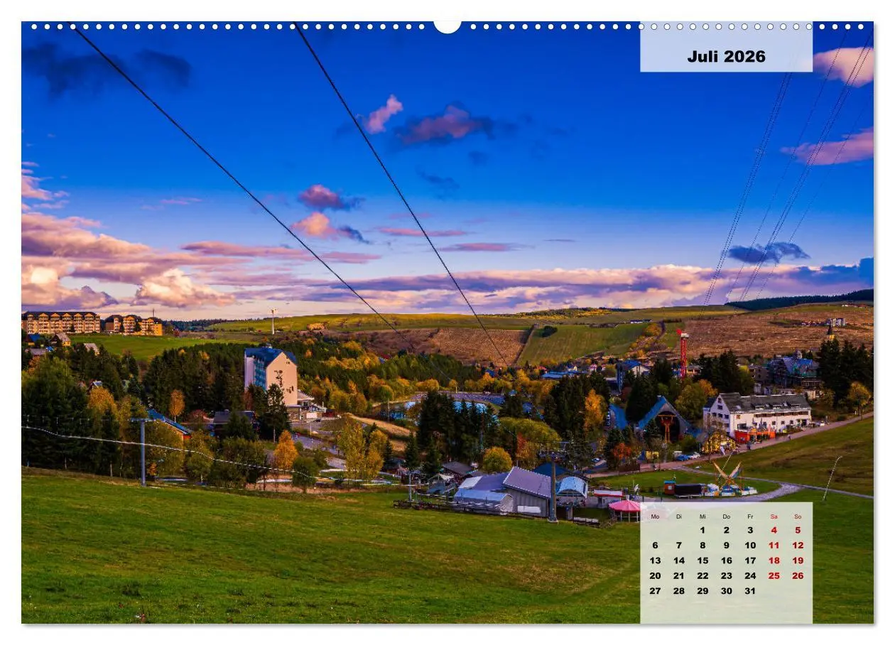 Bild: 9783457488003 | Oberwiesenthal und der Fichtelberg im Erzgebirge (Wandkalender 2026...