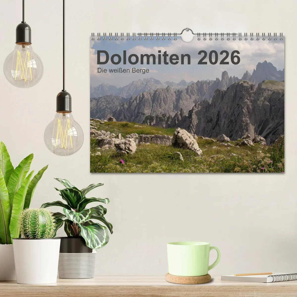 Bild: 9783457868003 | Dolomiten 2026 - Die weißen Berge (Wandkalender 2026 DIN A4 quer),...