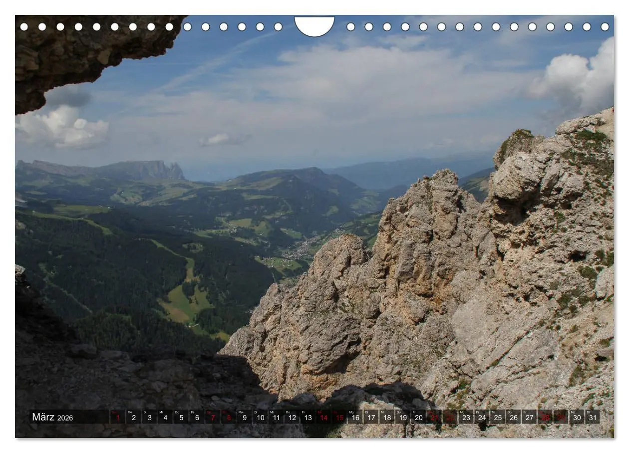 Bild: 9783457868003 | Dolomiten 2026 - Die weißen Berge (Wandkalender 2026 DIN A4 quer),...