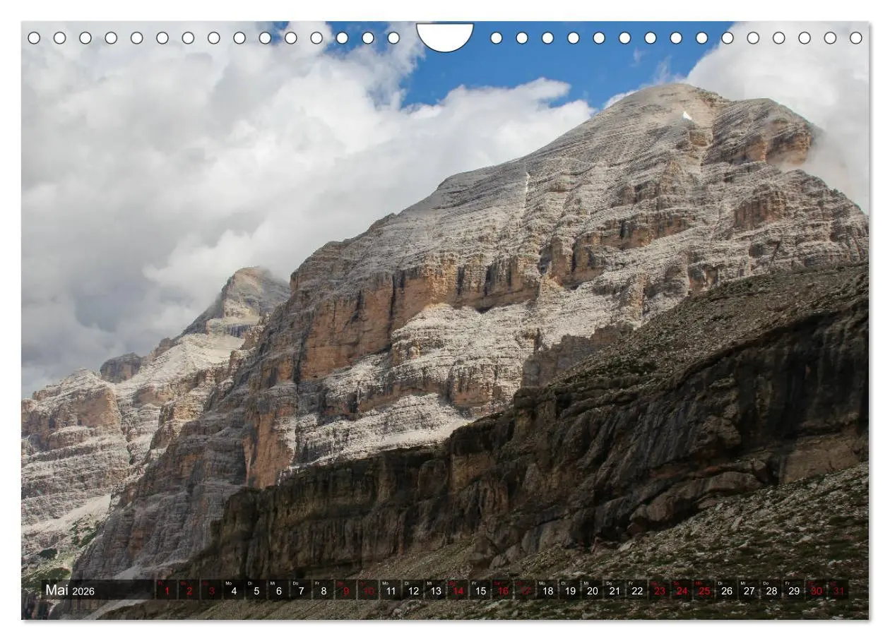 Bild: 9783457868003 | Dolomiten 2026 - Die weißen Berge (Wandkalender 2026 DIN A4 quer),...
